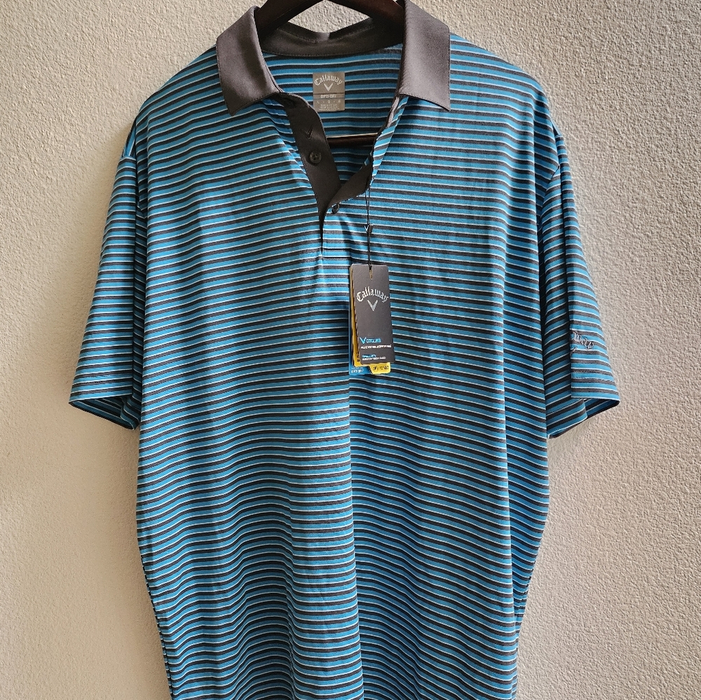 Men's Blue Striped Shirt